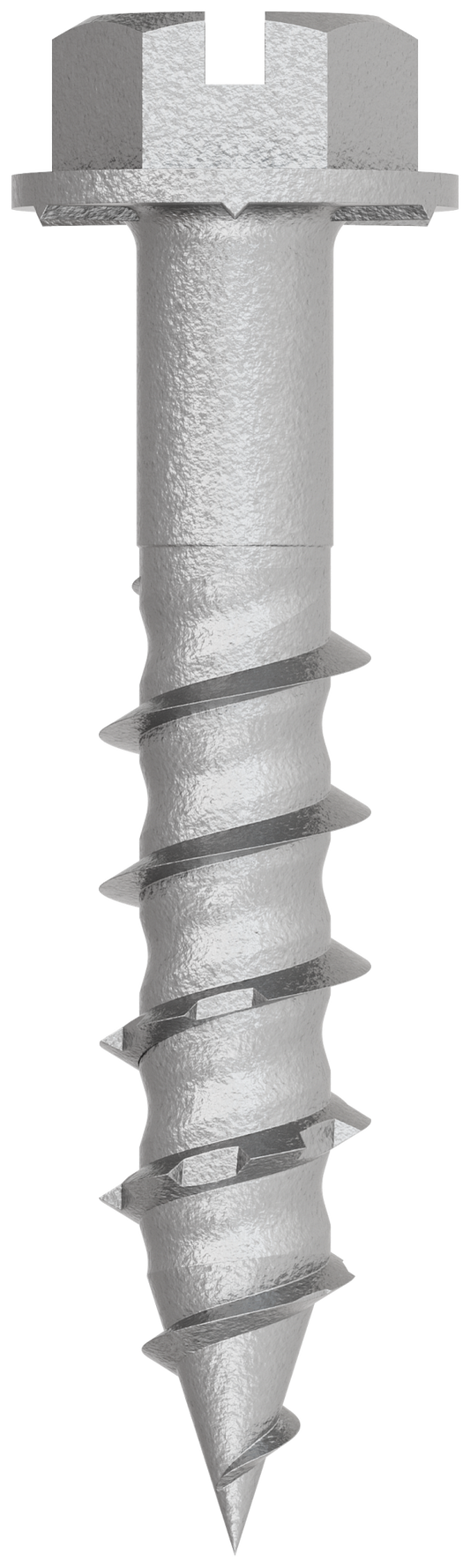 Simpson Strong-Tie TNTSS625114H Titen Turbo™ — 1/4 in. x 1-1/4 in. Type 316 Stainless-Steel Hex-Head Concrete and Masonry Screw (50-Qty)