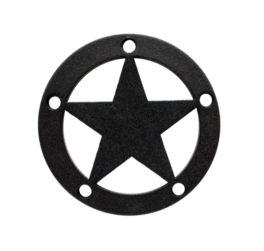Simpson Strong-Tie APDTS3 Outdoor Accents® Mission Collection® ZMAX®, Black Powder-Coated Decorative Star (Pack of 24)