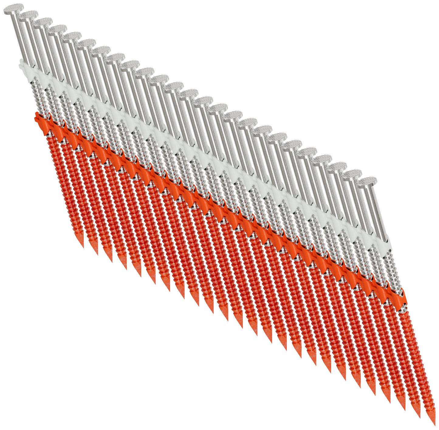 Simpson Strong-Tie S10A350CNB 20°–22° Plastic Strip, Full Round Head, Ring-Shank Nail — 3-1/2 in. x .131 in. Type 304 (4000-Qty)