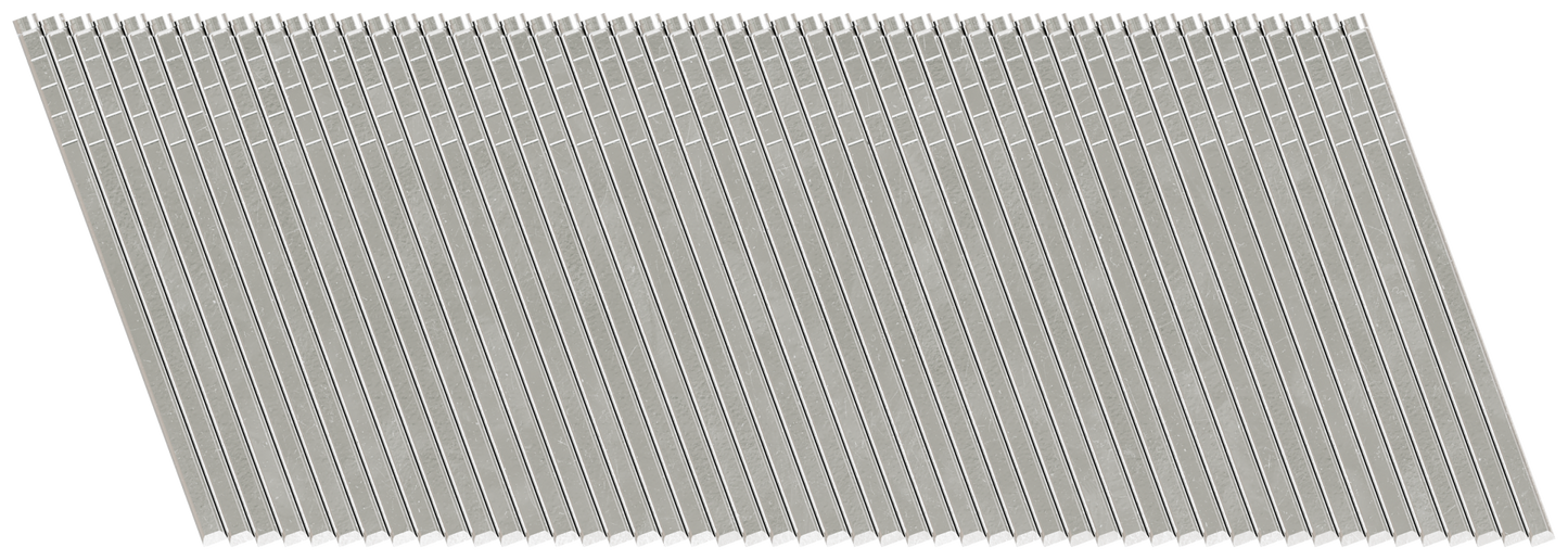 Simpson Strong-Tie T16N150PFB 20° Angle, Adhesive Collation, T-Style Head, 16-Gauge Finishing Nail — 1-1/2 in. Type 316 (500-Qty) (Pack of 5)
