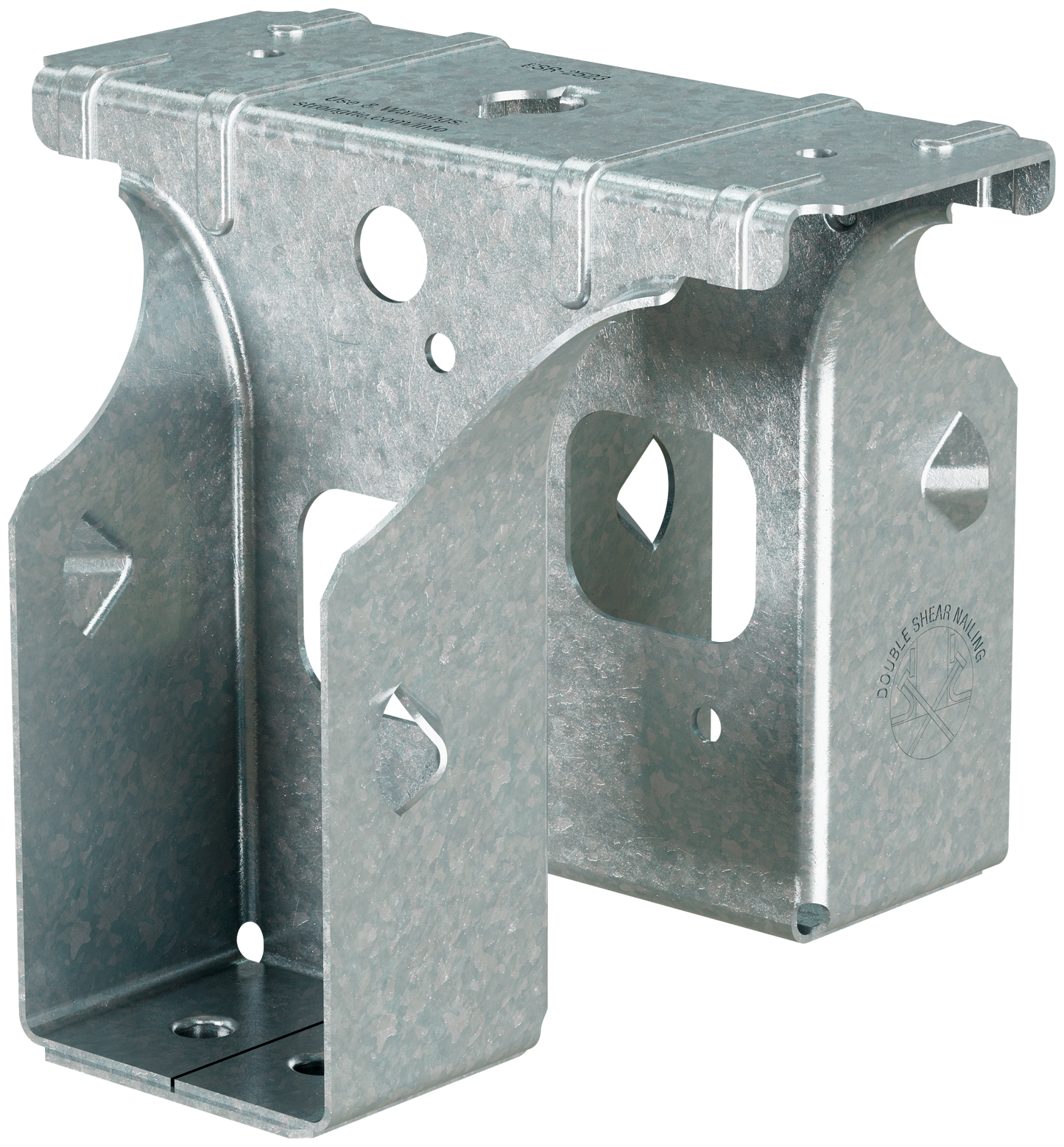 Simpson Strong-Tie PFD24B PFB Galvanized Post-Frame Saddle Hanger for 2x4 (Pack of 25)