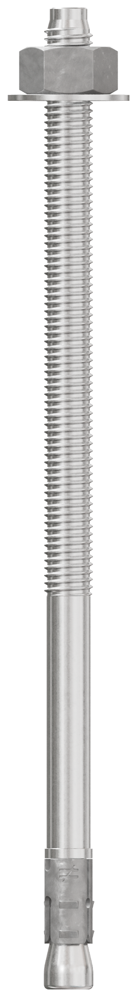 Simpson Strong-Tie STB2-50100S6F20 Strong-Bolt® 2 — 1/2 in. x 10 in. Type 316 Stainless-Steel Wedge Anchor, Fully Assembled (20-Qty)