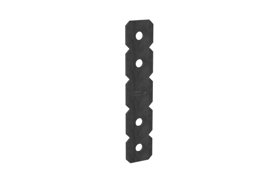 Simpson Strong-Tie OS OS 2 in. x 12 in. Black Powder-Coated Ornamental Strap