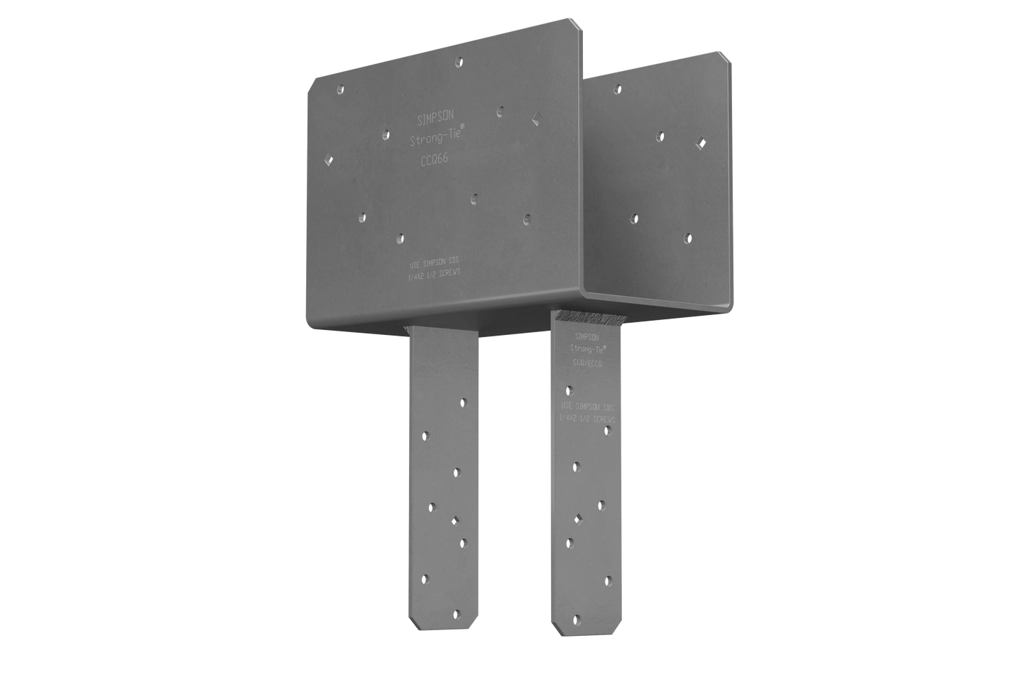 Simpson Strong-Tie CCQ68SDS2.5 CCQ™ Column Cap for 6x Beam, 8x Post with Strong-Drive® SDS Screws