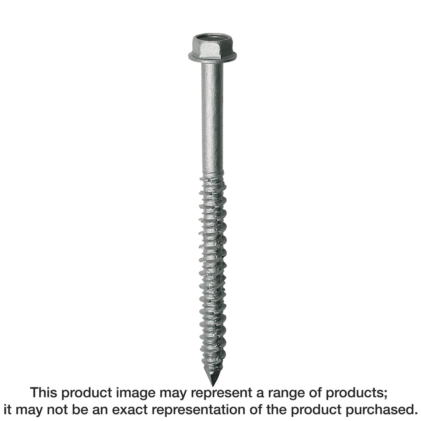 Simpson Strong-Tie TTN25214HSS Titen® 1/4 in. x 2-1/4 in. Hex-Head Stainless-Steel Concrete and Masonry Screw (100-Qty)