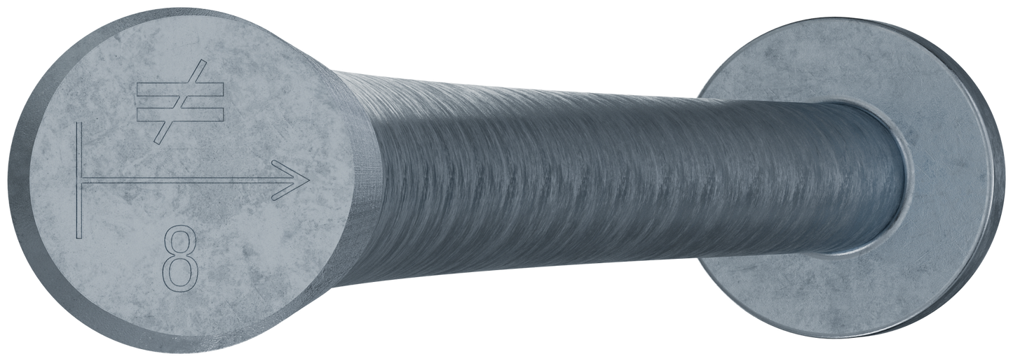 Simpson Strong-Tie SABR1X30HDG SABR™ 1 in. x 30 in. Hot-Dip Galvanized Anchor Bolt (Pack of 8)