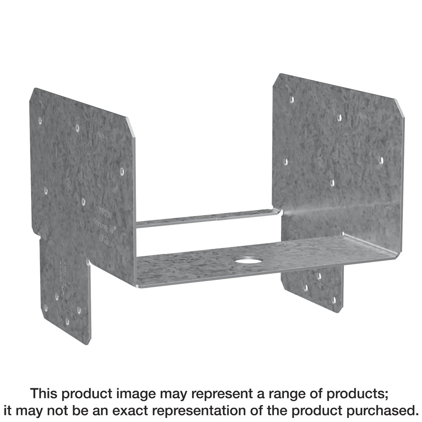 Simpson Strong-Tie EPC6RZ EPCZ™ ZMAX® Galvanized End Post Cap for 6x Rough