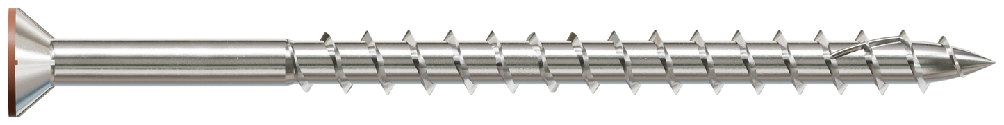 Simpson Strong-Tie S10300WCI Deck-Drive™ DWP WOOD SS Screw — #10 x 3 in. T25, Trim Head, Type 305, Tan 03 (1750-Qty) (Pack of 64)