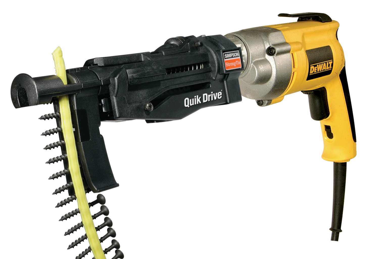Simpson Strong-Tie PRO200G2D25K Quik Drive® PRO200G2 Drywall System w/ DeWalt® 2500 RPM Screwdriver Motor (Pack of 60)