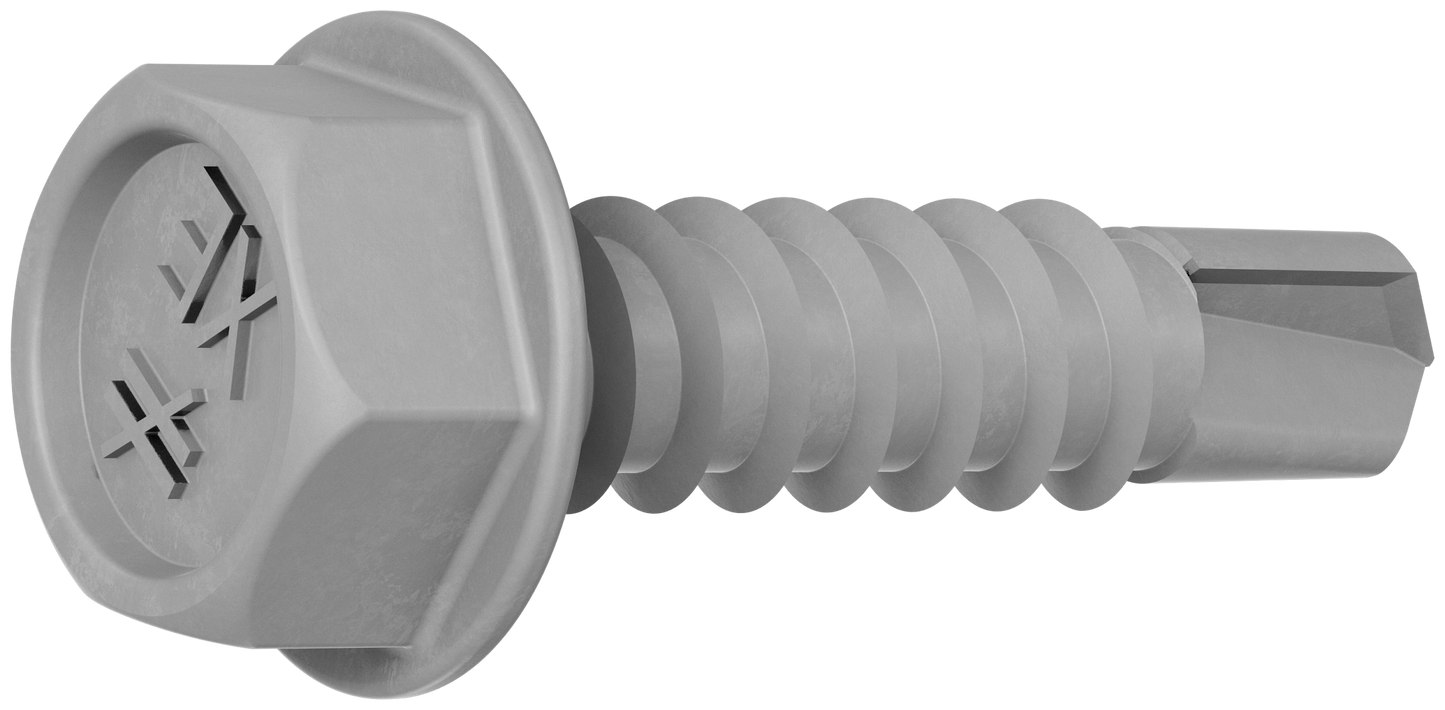 Simpson Strong-Tie XEQ34B1016M Strong-Drive® XE EXTERIOR STRUCTURAL METAL Screw — #10 x 3/4 in. 5/16 Hex (1000-Qty) (Pack of 300)