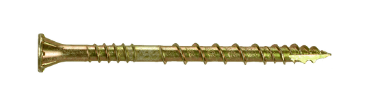 Simpson Strong-Tie CSVZ212R80 Strong-Drive® CSV Construction Screw — #10 x 2-1/2 in. T25, Flat Head, Yellow Zinc (80-Qty) (Pack of 1620)
