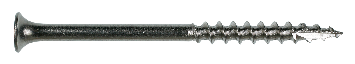 Simpson Strong-Tie S10125DBB Bugle-Head Wood Screw, Square Drive — #10 x 1-1/4 in. #2 Square, Type 305 (4000-Qty) (Pack of 64)