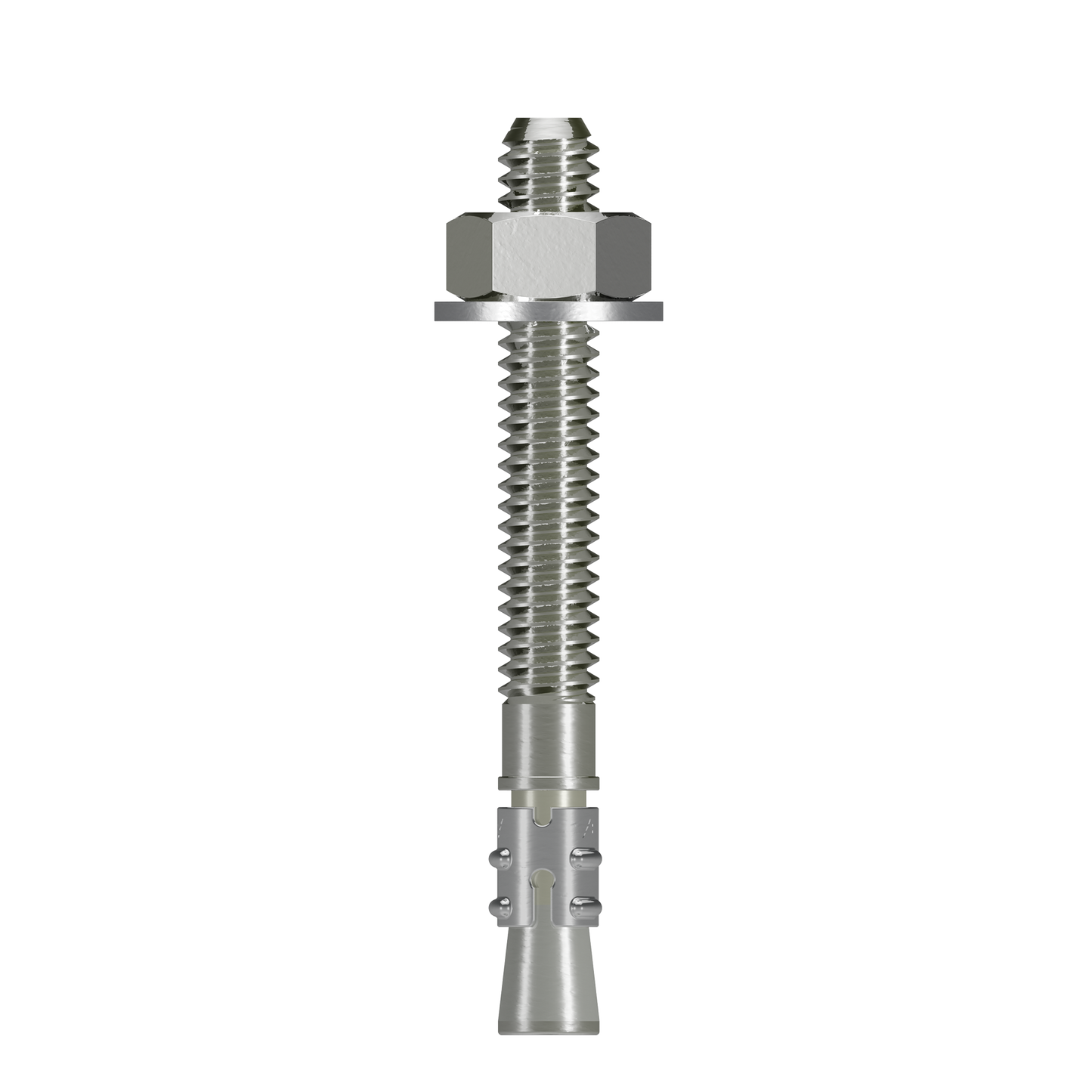 Simpson Strong-Tie STB2-252144SS Strong-Bolt® 2 — 1/4 in. x 2-1/4 in. Type 304 Stainless-Steel Wedge Anchor (100-Qty)