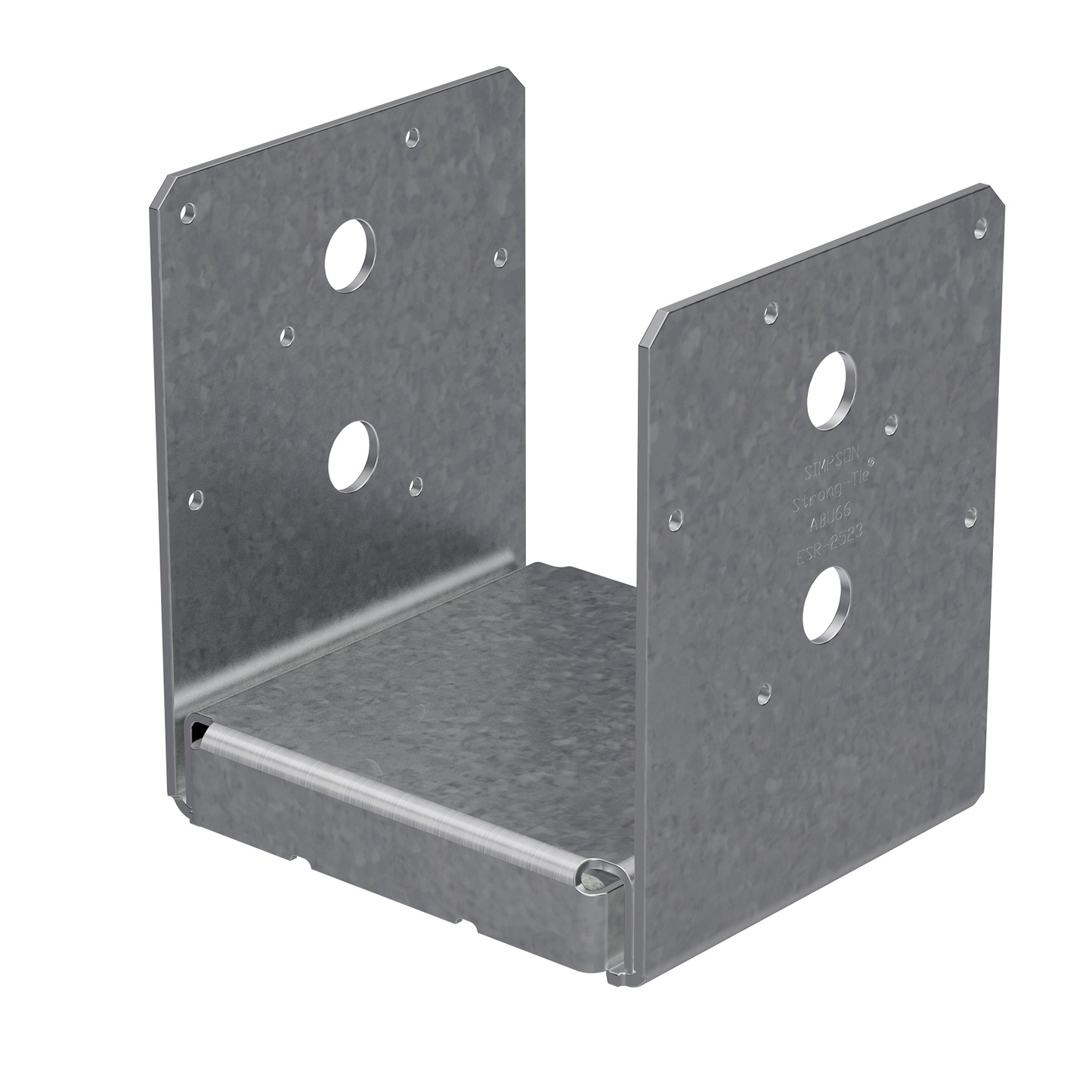 Simpson Strong-Tie ABU66RZ ABU ZMAX® Galvanized Adjustable Standoff Post Base for 6x6 Rough (Pack of 10)