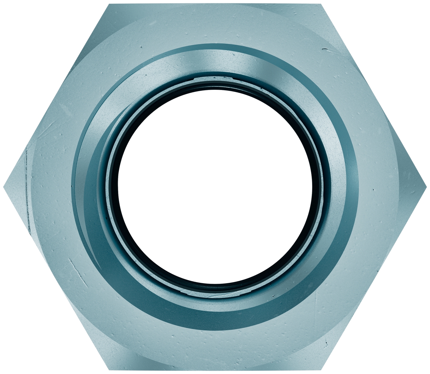 Simpson Strong-Tie CNW7/8-7/8-OST CNW 7/8 in. to 7/8 in. Oversized Thread Coupler Nut with Witness® Hole (Pack of 25)