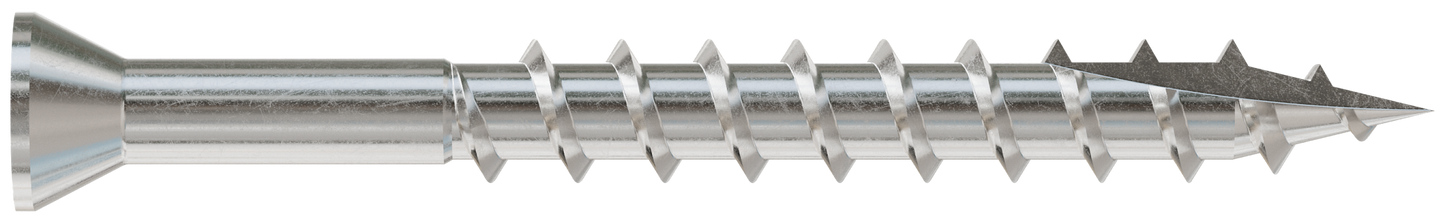 Simpson Strong-Tie S07162WP5 Deck-Drive™ DWP WOOD SS Screw — #7 x 1-5/8 in. T-15, Trim Head, Type 305 (5 lb.) (Pack of 300)