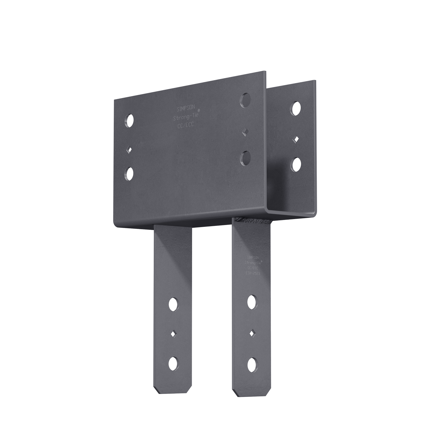 Simpson Strong-Tie CC3 1/4-6 CC Column Cap for 3-1/8 in. Beam, 6x Post