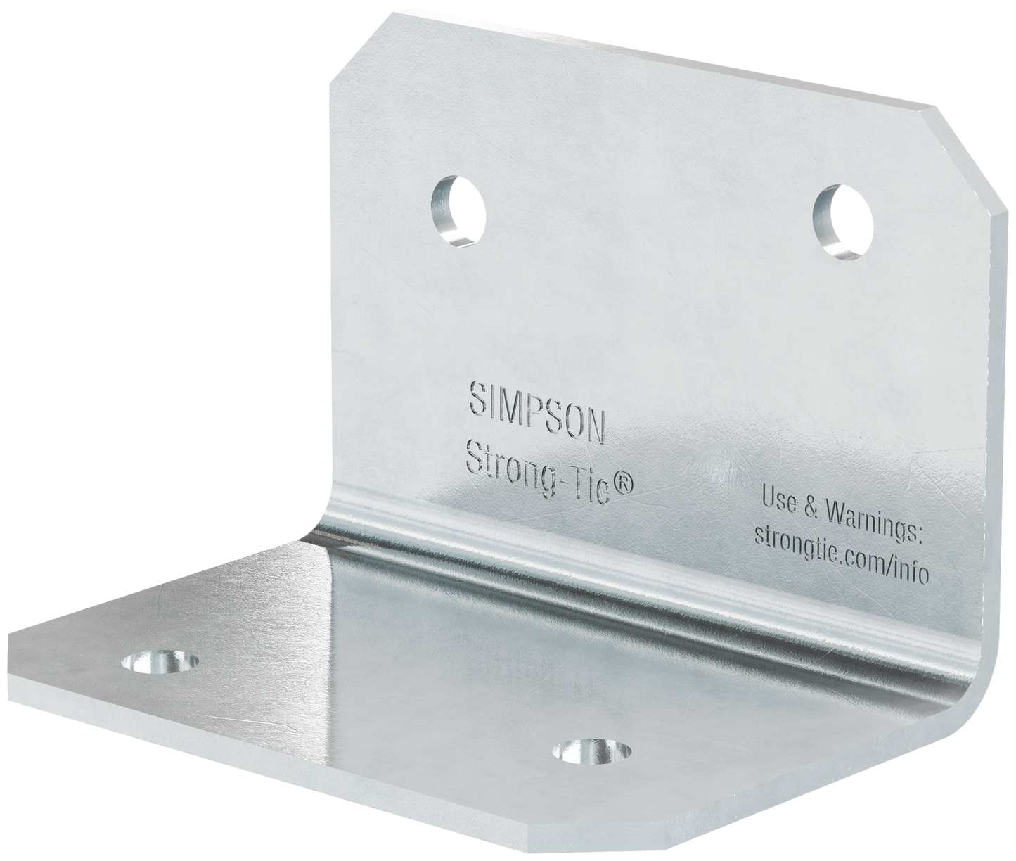 Simpson Strong-Tie ML23SS ML 2 in. x 3 in. 12-Gauge Stainless-Steel Medium L Angle (Pack of 15)