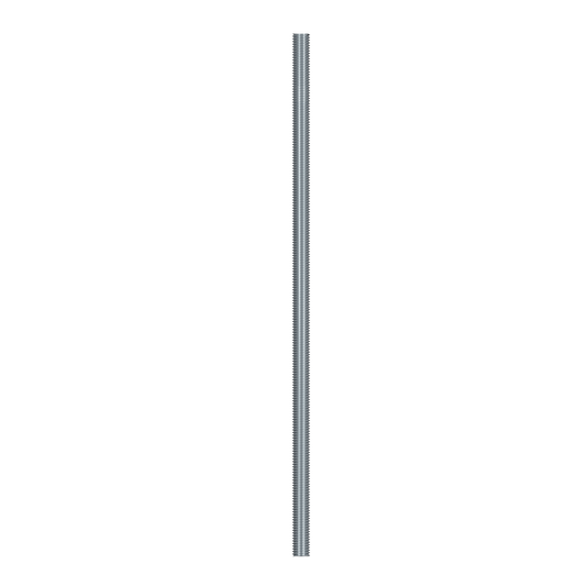 Simpson Strong-Tie ATR5/8X18ZP ATR 5/8 in. x 18 in. Zinc-Plated All-Thread Rod