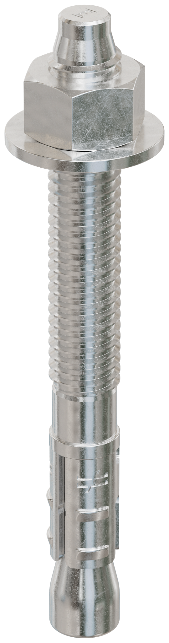 Simpson Strong-Tie STB2-37312S6F50 Strong-Bolt® 2 — 3/8 in. x 3-1/2 in. Type 316 Stainless-Steel Wedge Anchor, Fully Assembled (50-Qty) (Pack of 4)