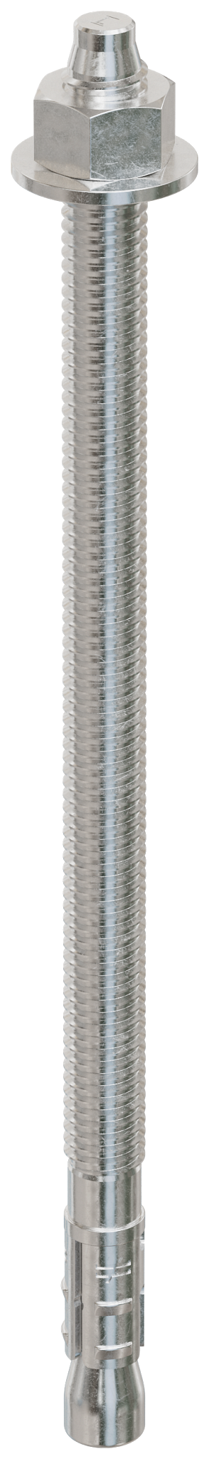 Simpson Strong-Tie STB2-37700S6F50 Strong-Bolt® 2 — 3/8 in. x 7 in. Type 316 Stainless-Steel Wedge Anchor, Fully Assembled (50-Qty)