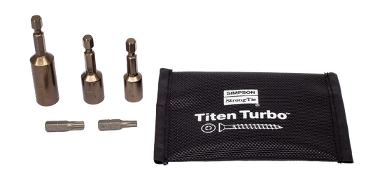 Simpson Strong-Tie TNTINSTALLKIT Titen Turbo™ Installation Tool Kit (Pack of 4)