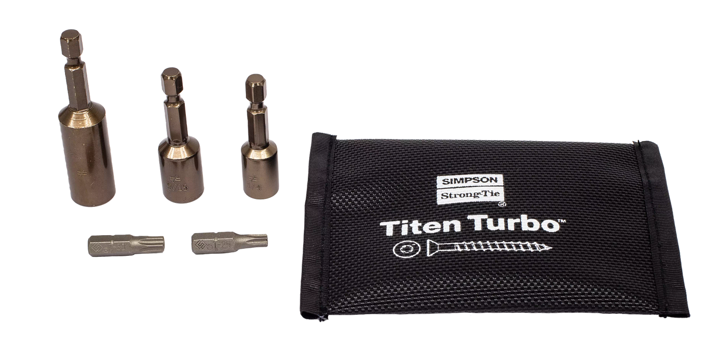 Simpson Strong-Tie TNTINSTALLKIT Titen Turbo™ Installation Tool Kit