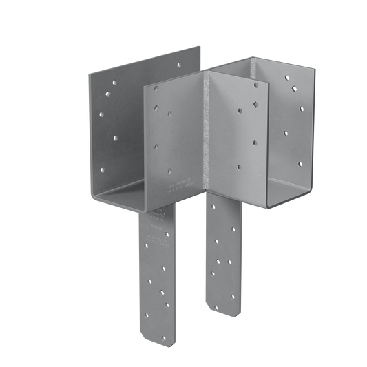 Simpson Strong-Tie ECCLRQ464SDS ECCLRQ L-Shape End Column Cap for 4x Beams, 6x Post w/ SDS Screws, Skewed Right (Pack of 48)