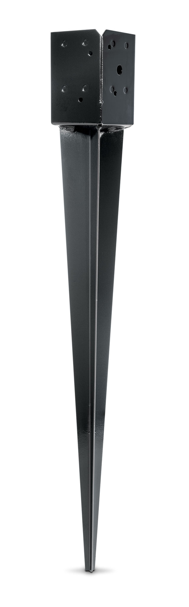 Simpson Strong-Tie FPBS44 E-Z Spike™ Black Powder-Coated Post-Base Spike for 4x4 (Pack of 128)