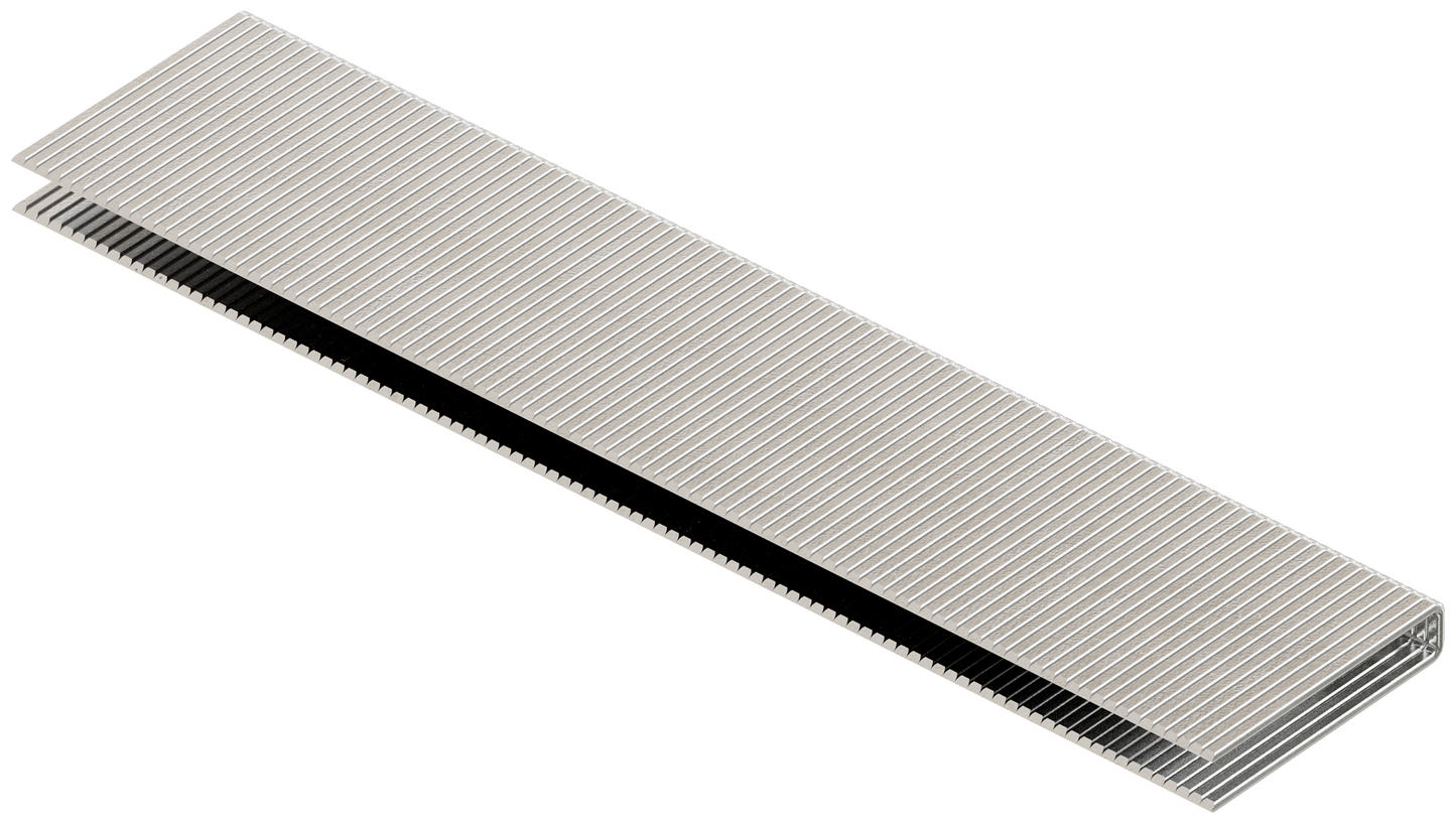 Simpson Strong-Tie S18N112L14 1/4-in. Crown, 18-Gauge Staples — 1-1/8 in. Type 304 Stainless Steel, (Qty-5000) (Pack of 6)