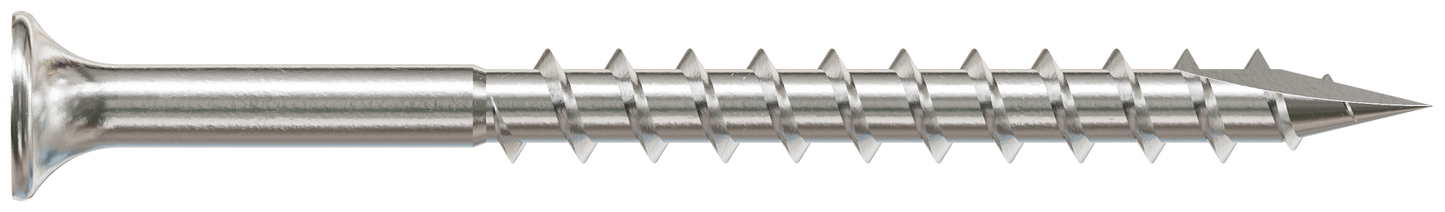 Simpson Strong-Tie S10250DT1 Bugle-Head Wood Screw, 6-Lobe Drive — #10 x 2-1/2-in. T25, Type 305 (1 lb.) (Pack of 800)
