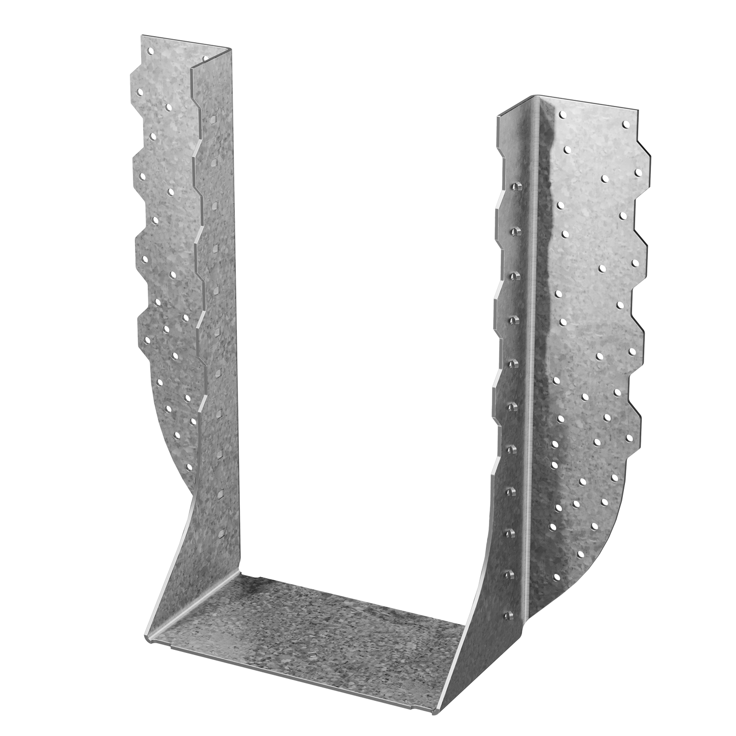 Simpson Strong-Tie HGUS7.25/14 HGUS® Galvanized Face-Mount Joist Hanger for 7 in. x 14 in. Engineered Wood