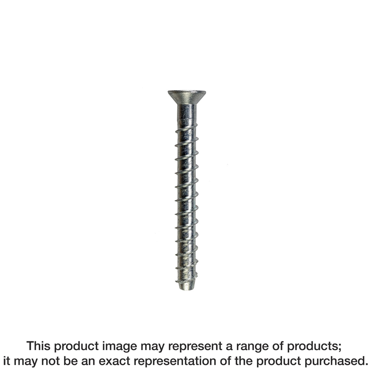 Simpson Strong-Tie THD37212CS Titen HD® 3/8 in. x 2-1/2 in. Zinc-Plated Countersunk Head Heavy-Duty Screw Anchor (50-Qty) (Pack of 4)