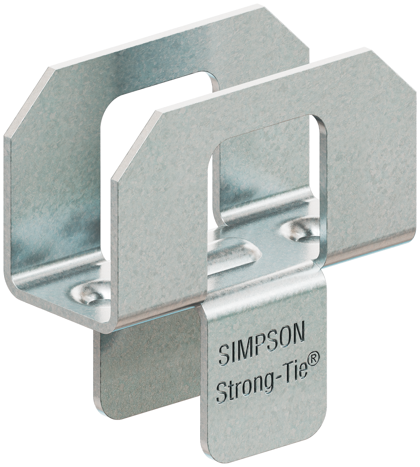 Simpson Strong-Tie PSCL 1/2 PSCL 20-Gauge Panel Sheathing Clip for 1/2-in. Plywood (250-Qty) (Pack of 100)