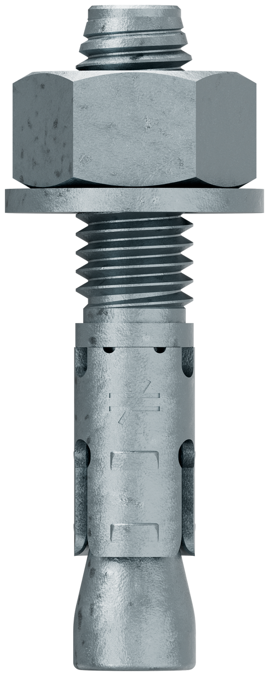 Simpson Strong-Tie STB2-50234MGF25 Strong-Bolt® 2 — 1/2 in. x 2-3/4 in. Mechanically Galvanized Wedge Anchor, Fully Assembled (25-Qty) (Pack of 2)