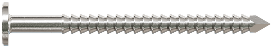 Simpson Strong-Tie T3KR71 Premium Siding Nail — 1-1/4-in. x 7/32-in. Head Dia., Type 316 Stainless Steel (1 lb.) (Pack of 800)
