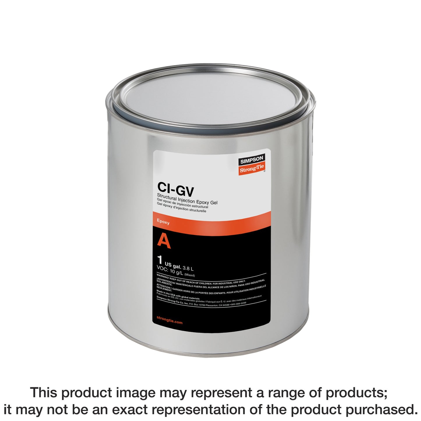 Simpson Strong-Tie CIGV32 CI-GV™ Structural Injection Epoxy Gel (32 oz.) (Pack of 5)