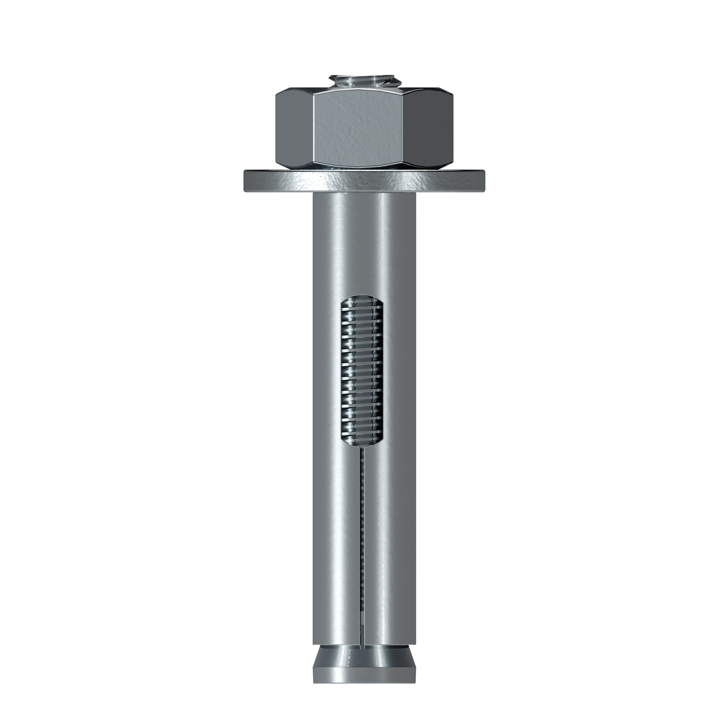 Simpson Strong-Tie SL37178HP1 Sleeve-All® 3/8 in. x 1-7/8 in. Hex-Head Sleeve Anchor (Pack of 15)