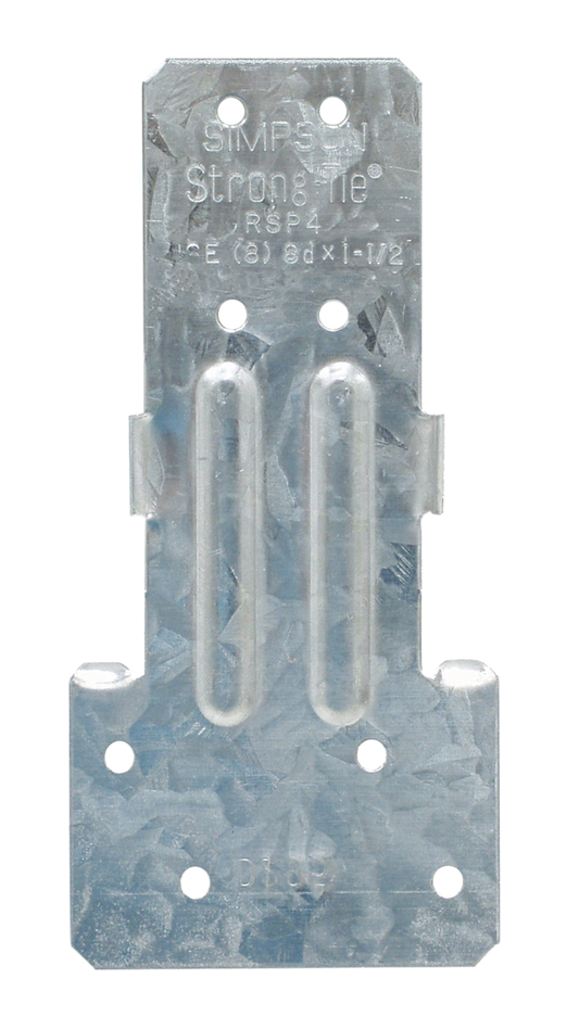 Simpson Strong-Tie RSP4 RSP 4-1/2 in. Galvanized Reversible Stud-Plate Tie (Pack of 100)