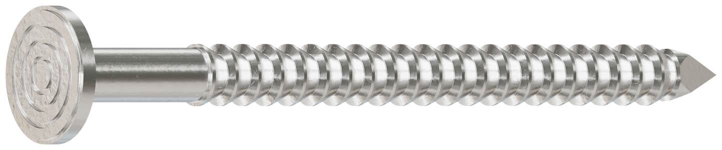 Simpson Strong-Tie T3KR71 Premium Siding Nail — 1-1/4-in. x 7/32-in. Head Dia., Type 316 Stainless Steel (1 lb.)