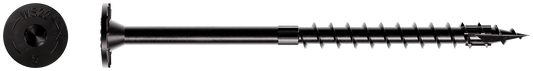 Simpson Strong-Tie SDWS22500DBB Strong-Drive® SDWS™ TIMBER Screw (Exterior Grade) — 0.220 in. x 5 in. T40, Black (600-Qty) (Pack of 32)