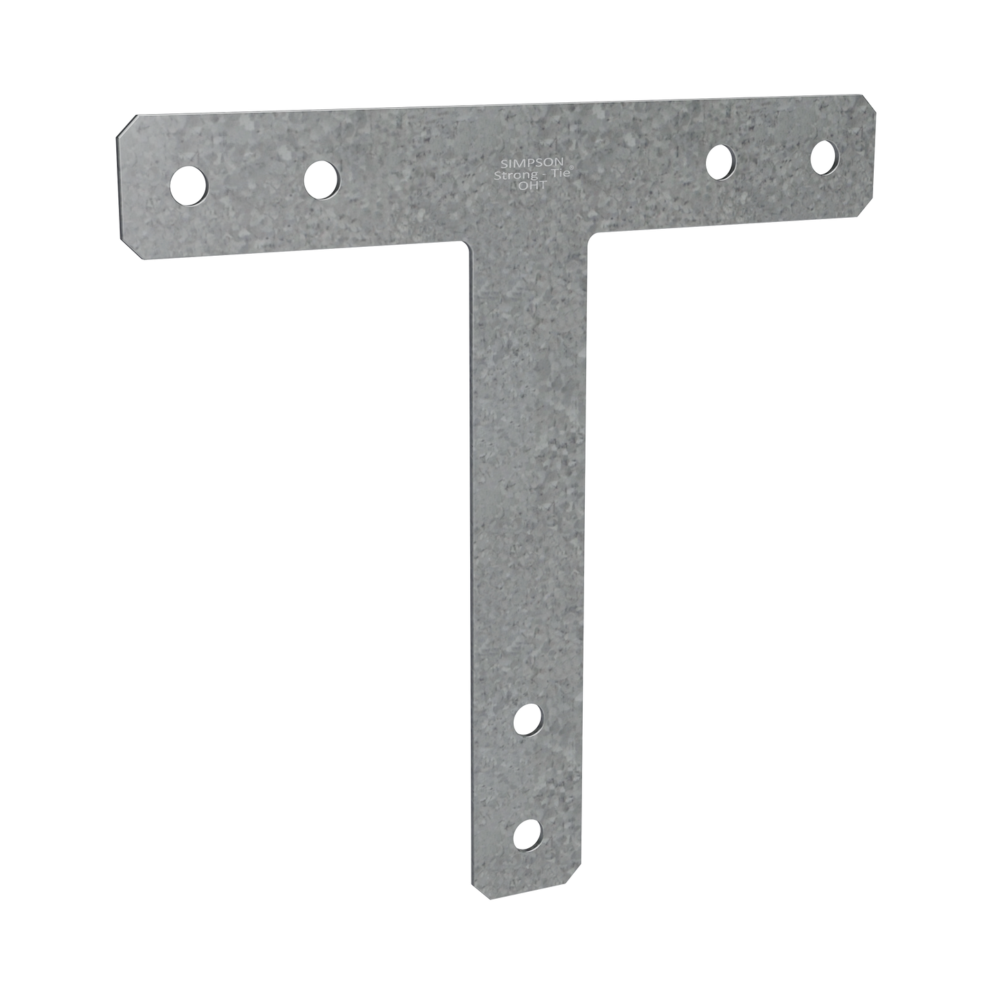 Simpson Strong-Tie 1616HT HT 16 in. x 16 in. 7-Gauge Galvanized Heavy T Strap