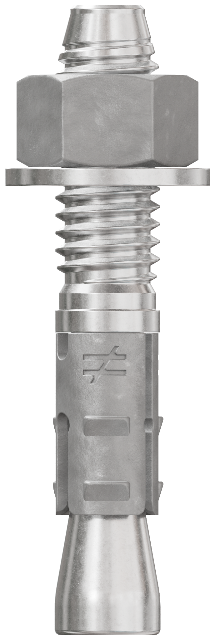Simpson Strong-Tie STB2-37214S6F50 Strong-Bolt® 2 — 3/8 in. x 2-1/4 in. Type 316 Stainless-Steel Wedge Anchor, Fully Assembled (50-Qty) (Pack of 420)