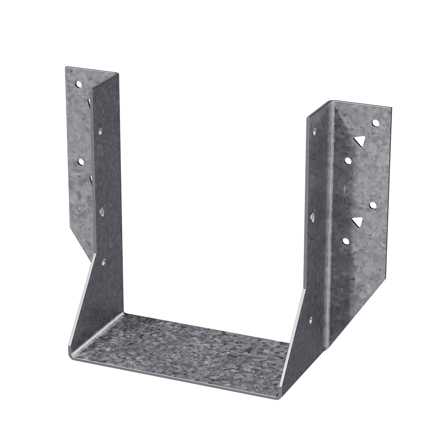 Simpson Strong-Tie HU26-3 HU Galvanized Face-Mount Joist Hanger for Triple 2x6