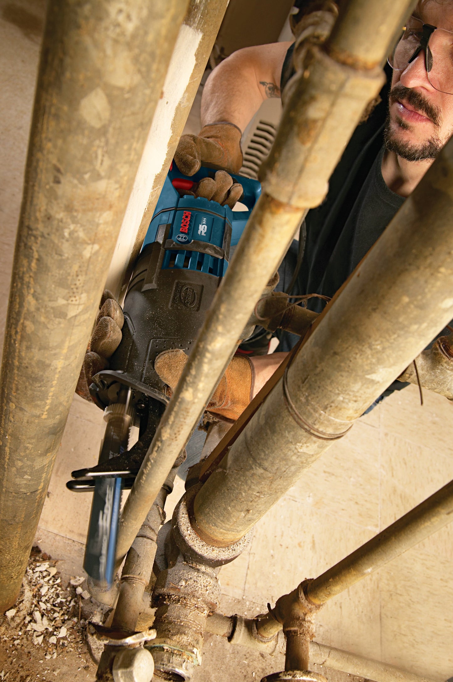 BOSCH RS325 1 In. D-Handle Reciprocating Saw
