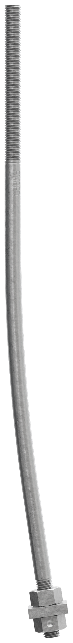 Simpson Strong-Tie SB5/8X24HDG SB 5/8 in. Dia. x 24 in. Hot-Dip Galvanized Anchor Bolt