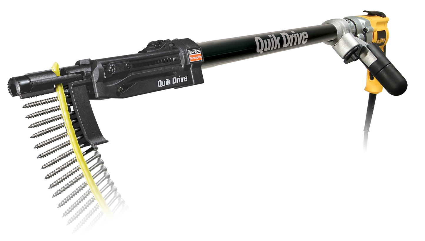 Simpson Strong-Tie PROMO300SD25K Quik Drive® PRO300S Decking System Promo Kit w/ DeWalt® 2500 RPM Screwdriver Motor