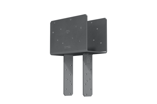 Simpson Strong-Tie CCQ5-4SDS2.5 CCQ™ Column Cap for 5-1/8 in. Beam, 4x Post with Strong-Drive® SDS Screws