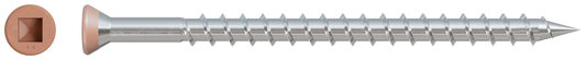 Simpson Strong-Tie DTH212S305TN03 Trim-Head Screw — Sharp Point (Collated) — #7 x 3-1/2 in. #2 Square Type 305 Tan 03 (1000-Qty)