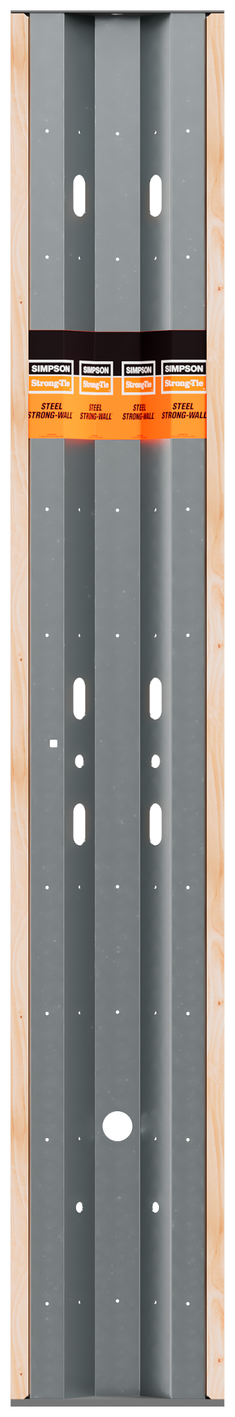 Simpson Strong-Tie SSW18X10 18 in. x Nominal 10 ft. Steel Strong-Wall® Shearwall (Pack of 12)